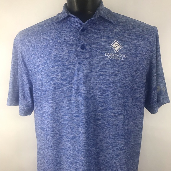 Men’s Under Armour Heat Hear Golf Polo Shirt - Picture 1 of 8